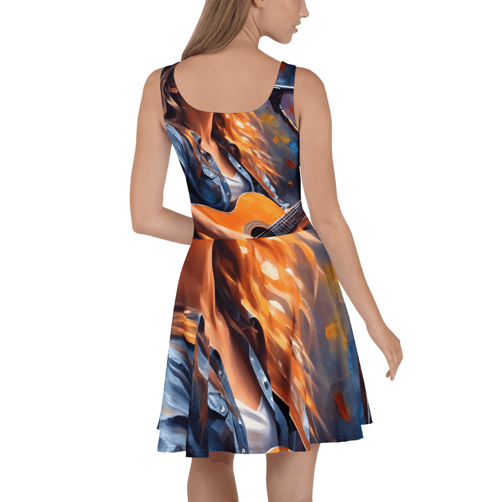 'Impossible Dream' Sleeveless Skater Dress product image (4)