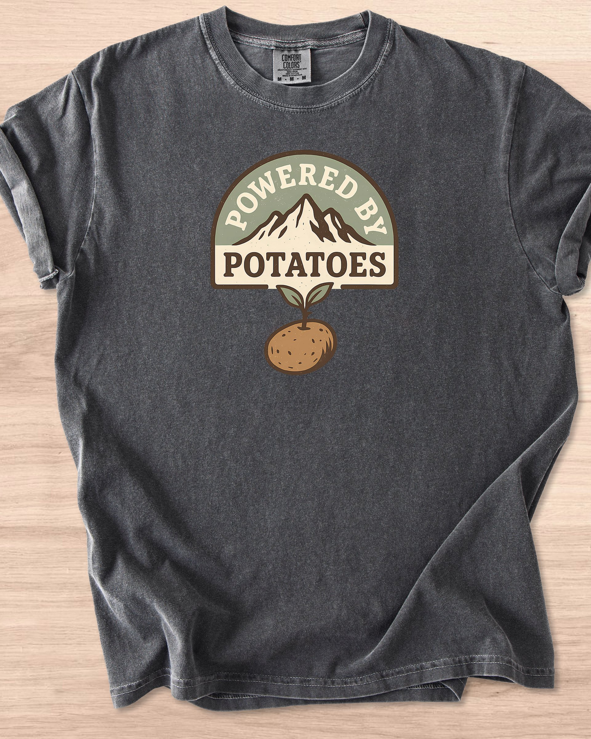 Powered By Potatoes Tee product image (67)
