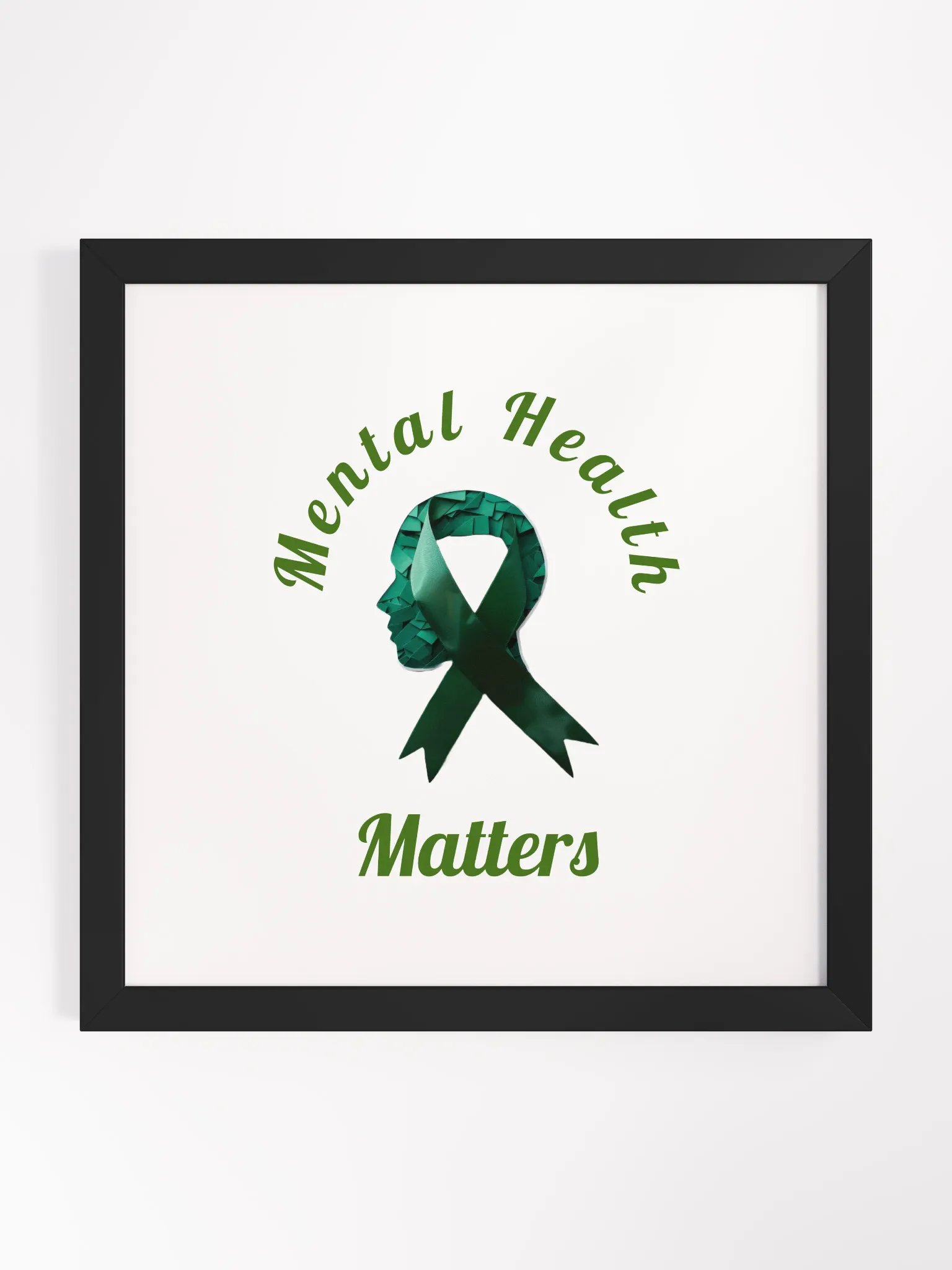 Empowerment Echoes: Mental Health Matters Poster product image (1)