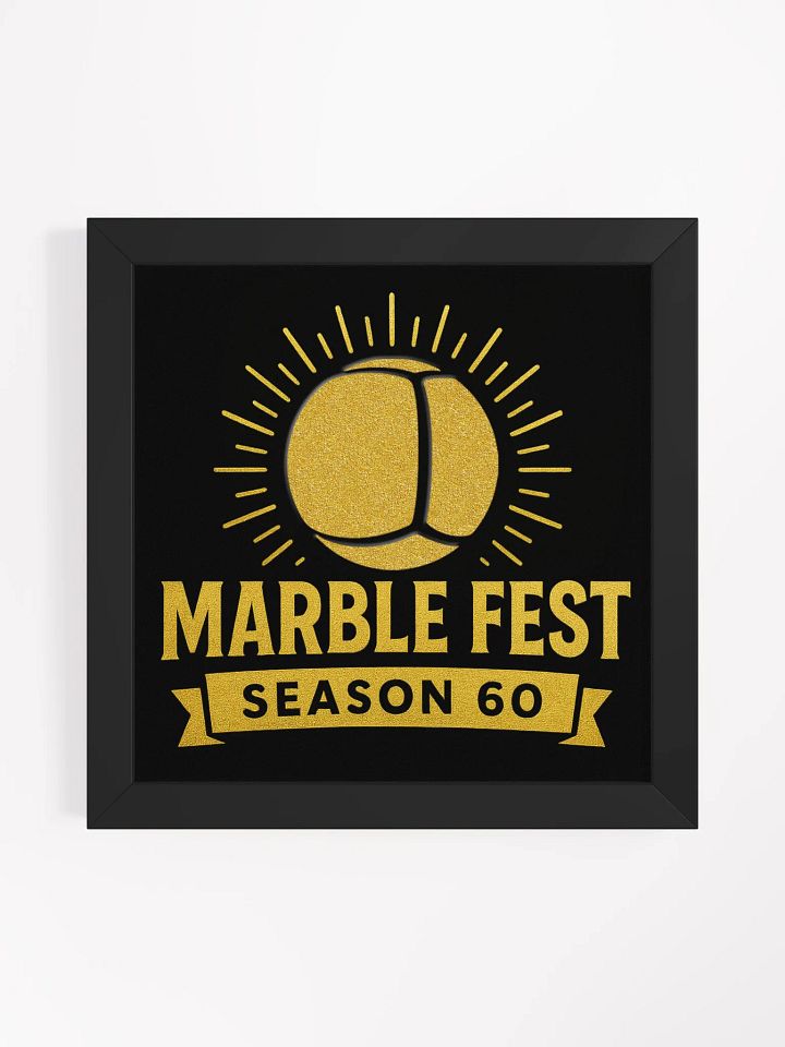 Marble Fest 60 - Poster product image (1)