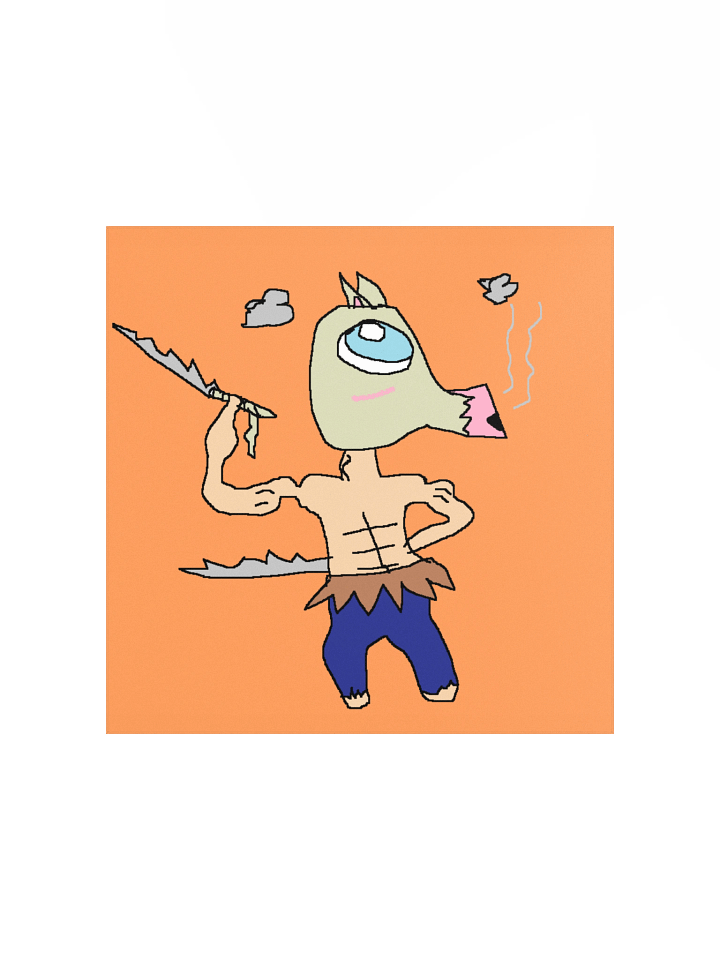 Man Bear Pig - Original MSpaint Art product image (1)