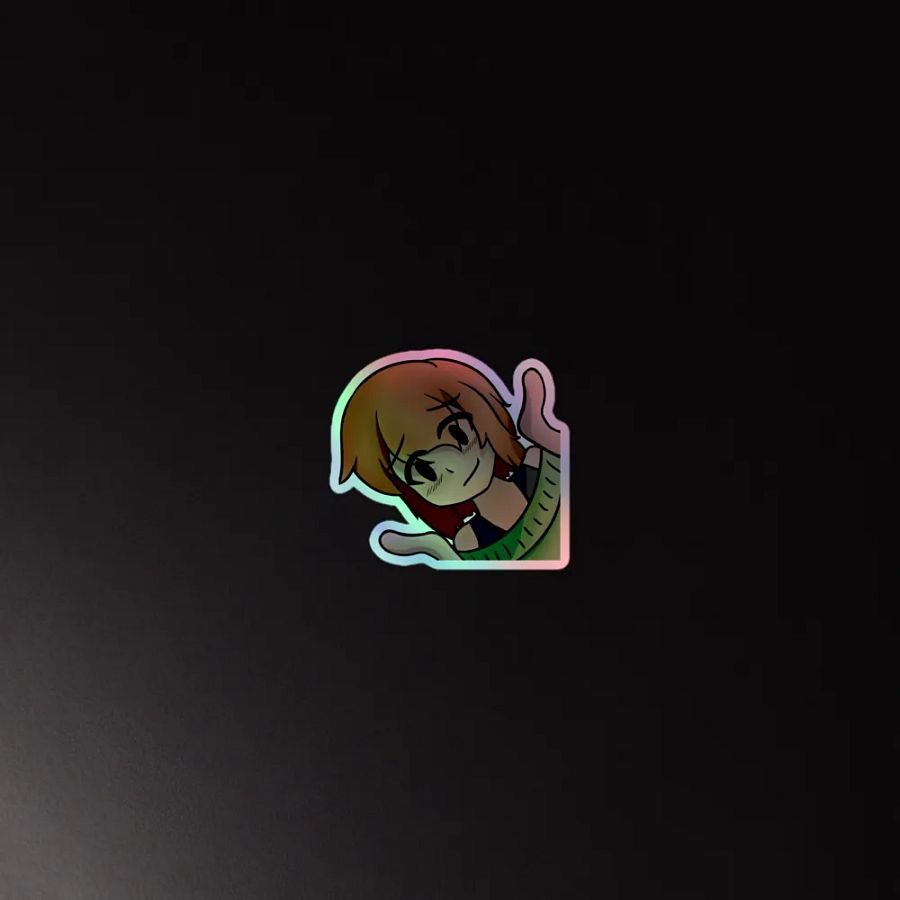 Miko Shrug Holo-Sticker! product image (4)