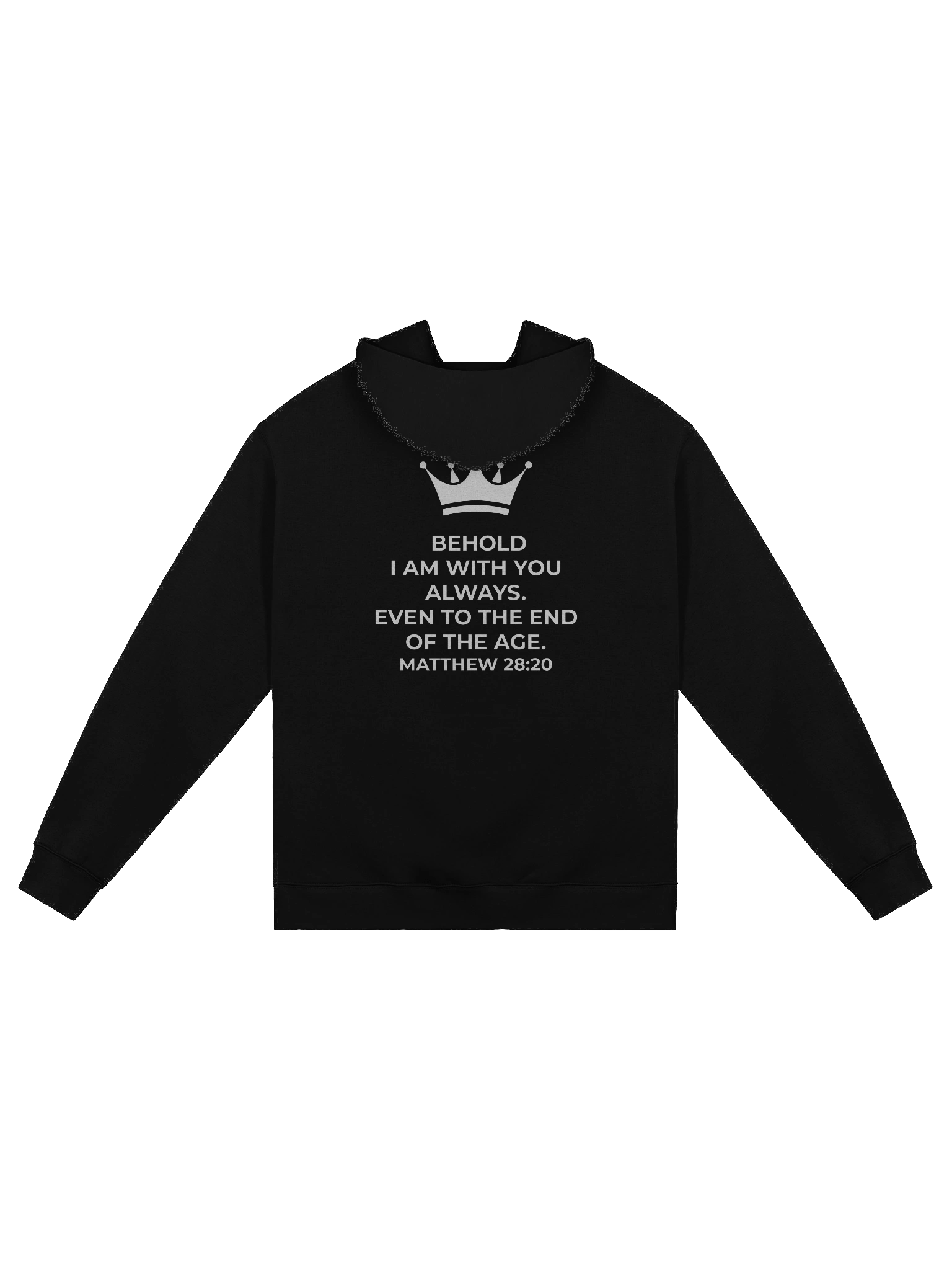 Matthew 28:20 Eclipse Oversized Hoodie product image (3)