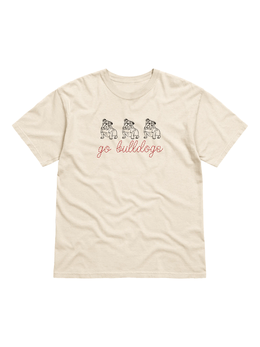 Embroidered Bulldogs T-Shirt product image (1)