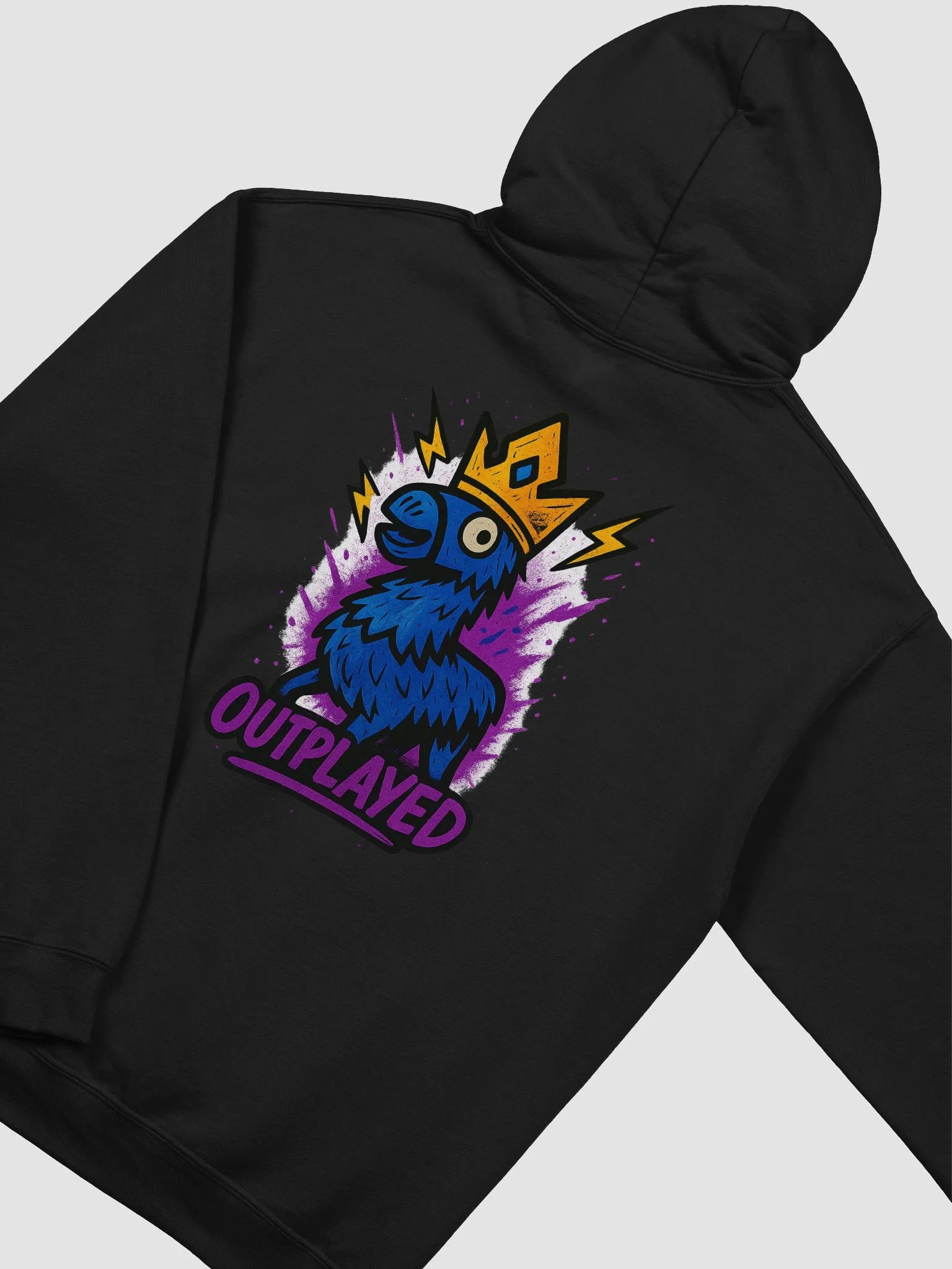 Outplayed Crown Hoodie – Front Badge / Back Boom product image (40)