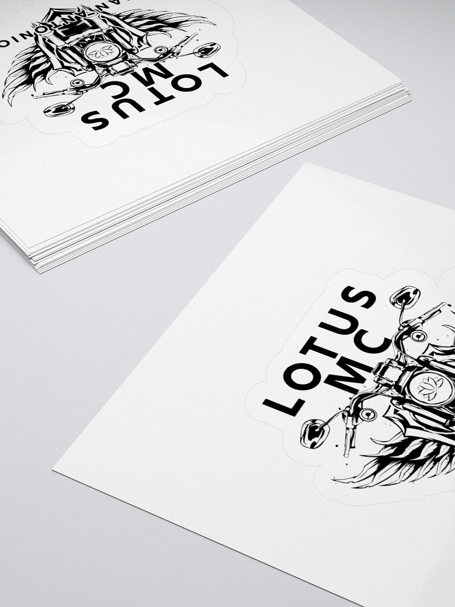 San Antonio Lotus MC Sticker product image (12)