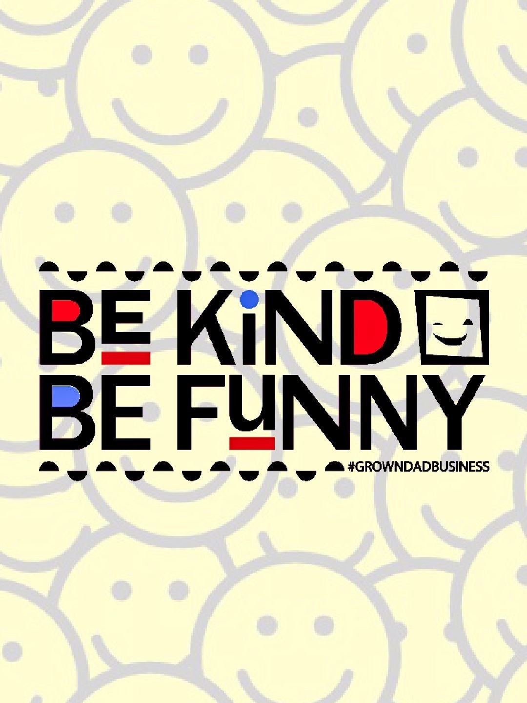 'Be Kind Be Funny' T-Shirt | +4 colors | black on light product image (3)