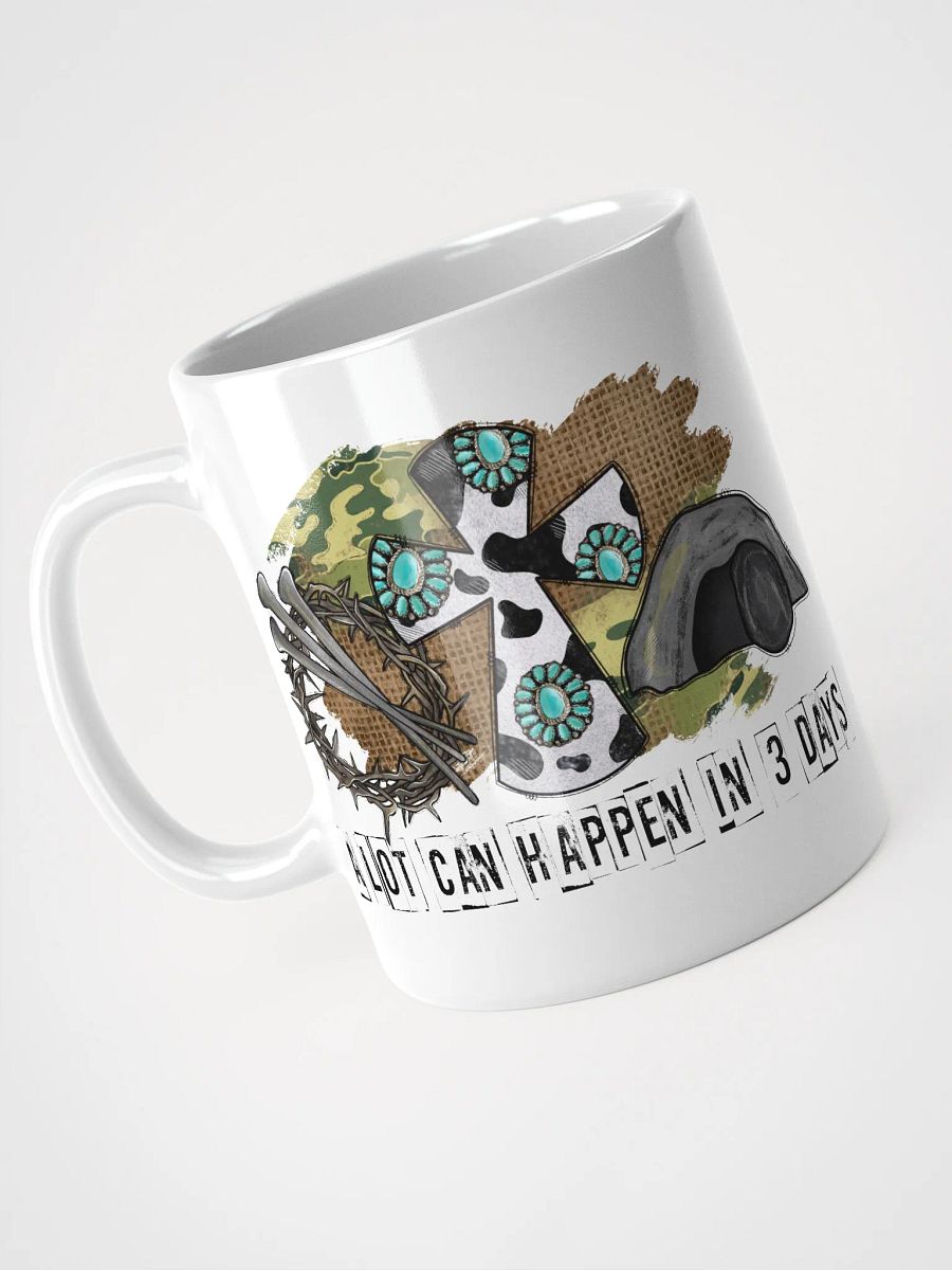 A Lot Can Happen in 3 Days - White Mug product image (1)
