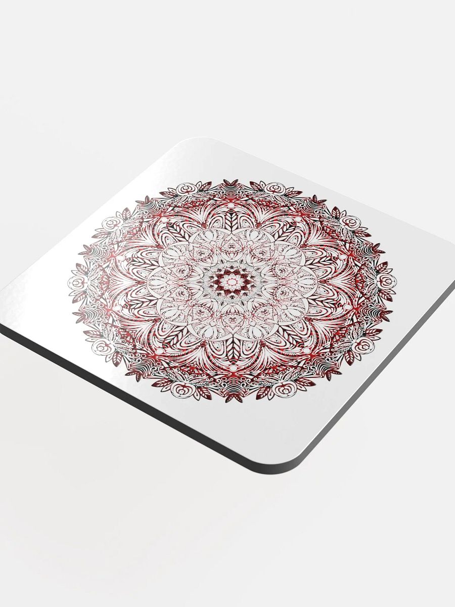Mandala Harmony Glossed Cork Coaster product image (4)