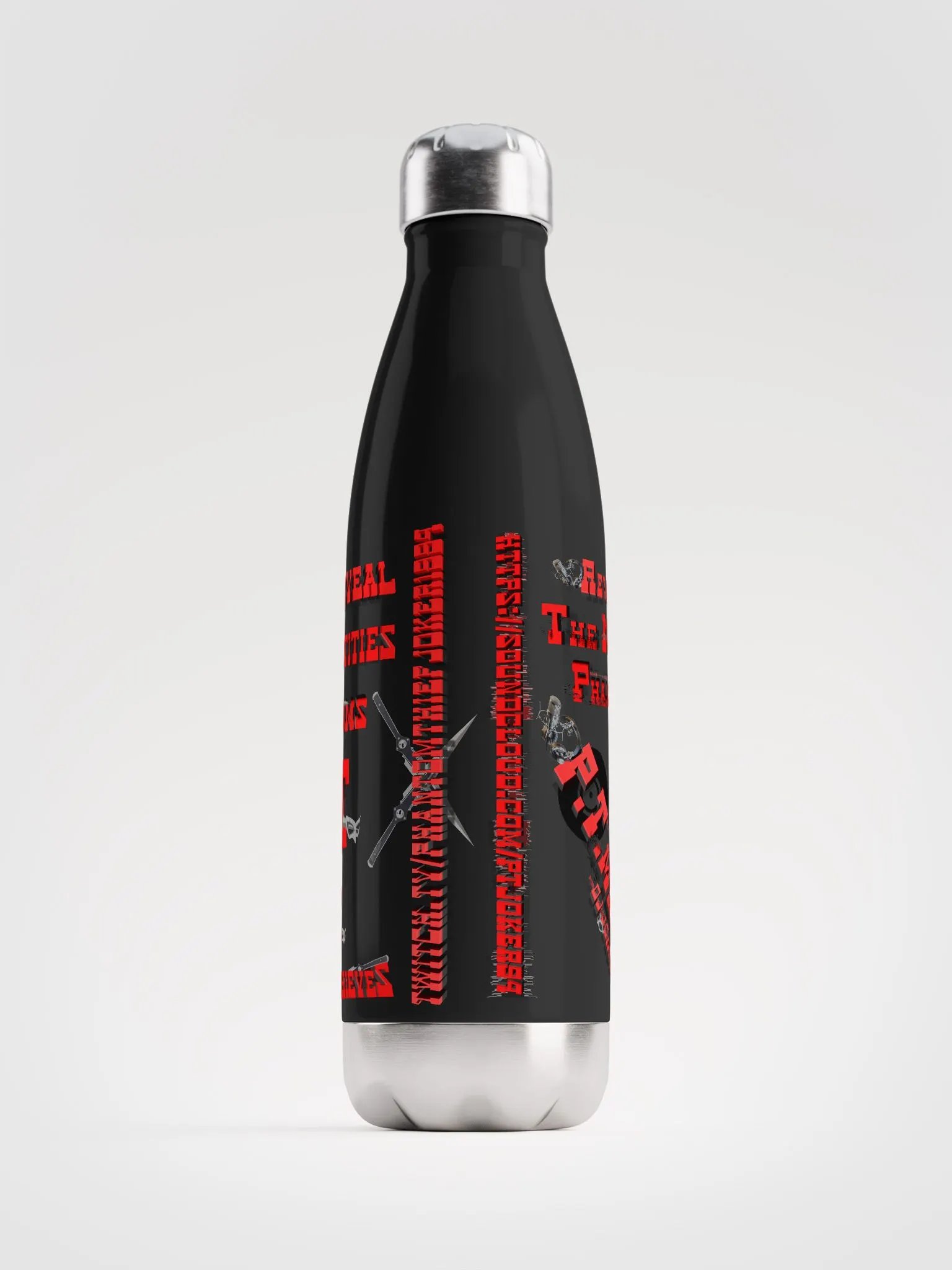 D.T/P.T. Music Steel Water Bottle product image (1)