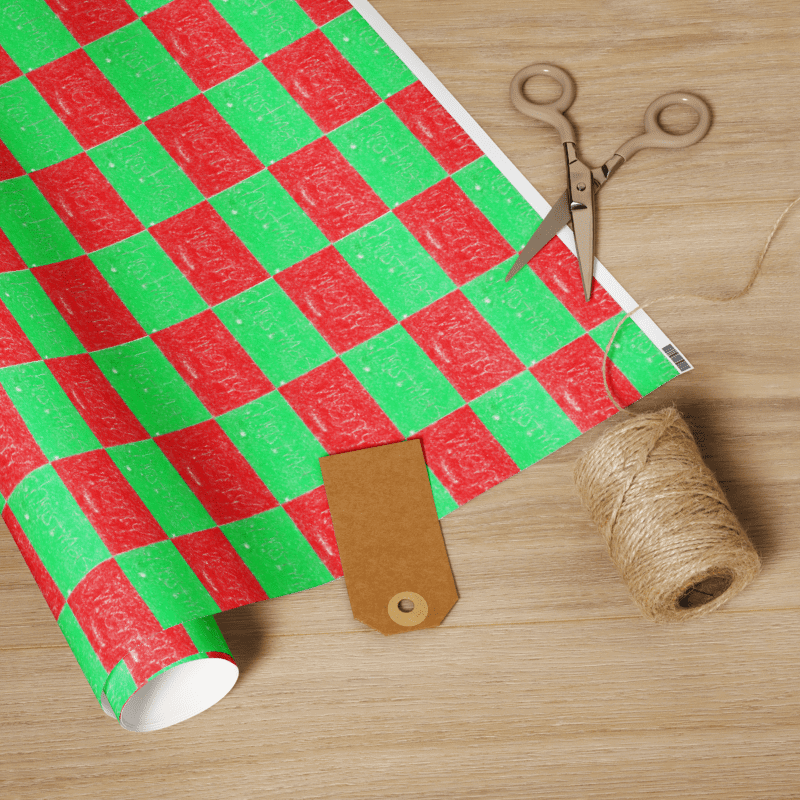 Merry Christmas Wrapping Paper Roll product image (1)