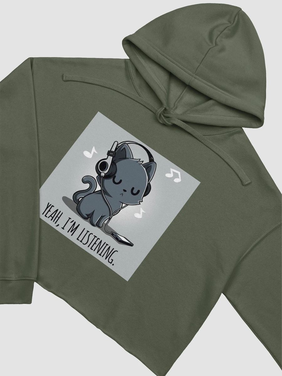 Arogant Meow Melody Crop Hoodie product image (19)