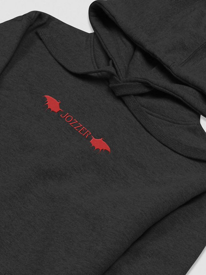 Jozzer Bat Wings Embroidered (Red Version) [Boyfriend Hoodie] product image (1)
