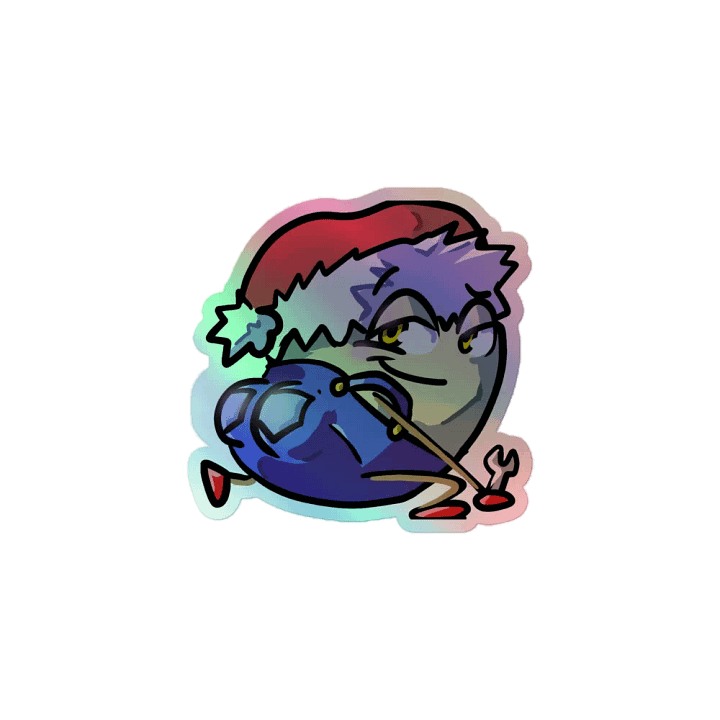 Shiny Plumber Butt Sticker product image (1)