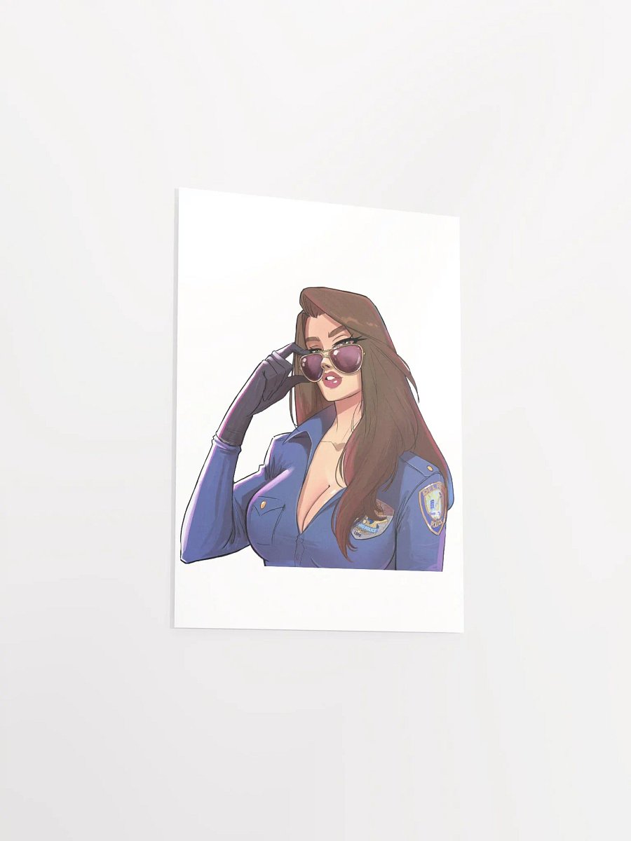 Officer Fox No Background Poster product image (3)