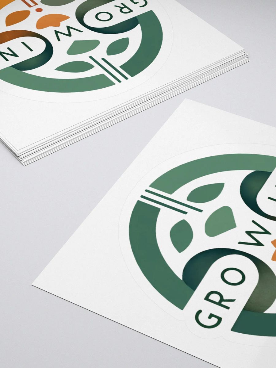 Nature's Growth Kiss Cut Stickers product image (14)
