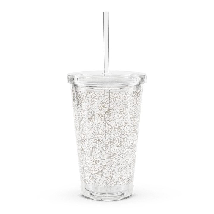 Floral Talavera Cold Cup Tumbler product image (1)
