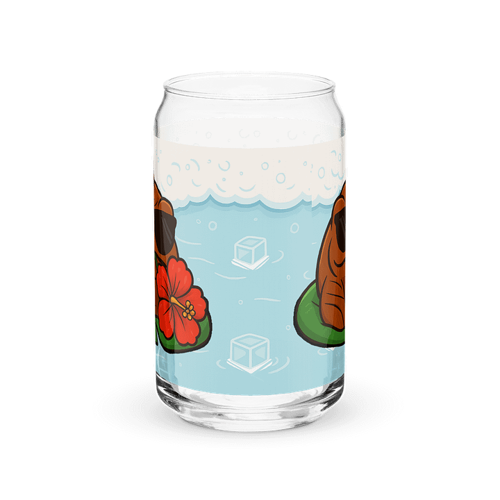 Tropical Frog Cool Can-Shaped Glass product image (2)