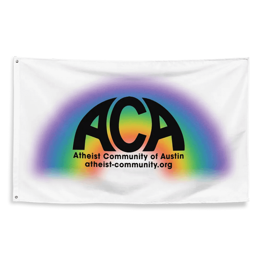 The Atheist Community of Austin Flag product image (2)