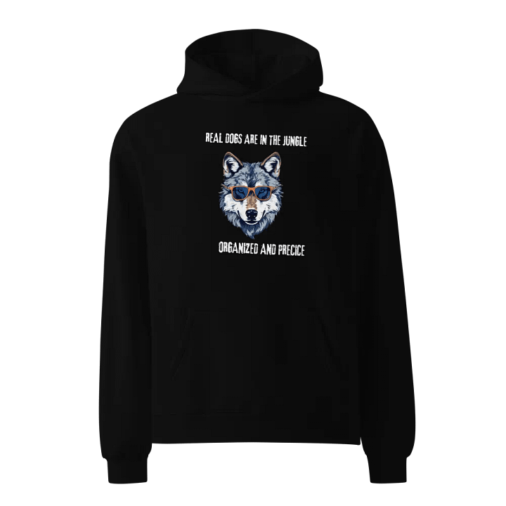 Cool Wolf Oversized Hoodie product image (1)