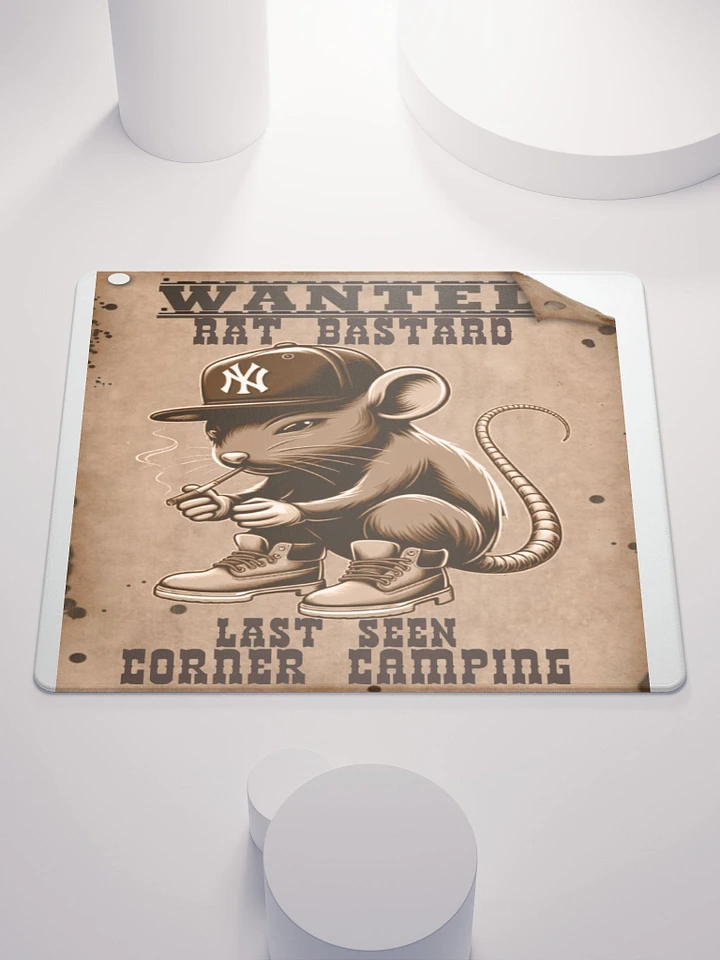 Wanted Poster Gaming Mouse Pad product image (1)