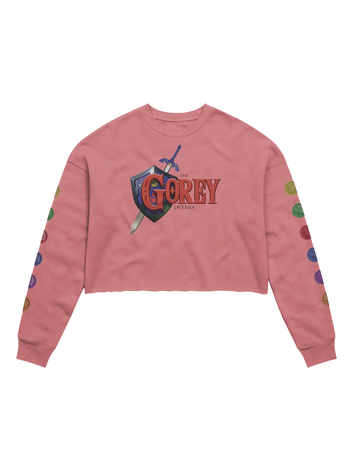 Hero of Time - Bella+Canvas Women's Fleece Crop Sweatshirt product image (14)