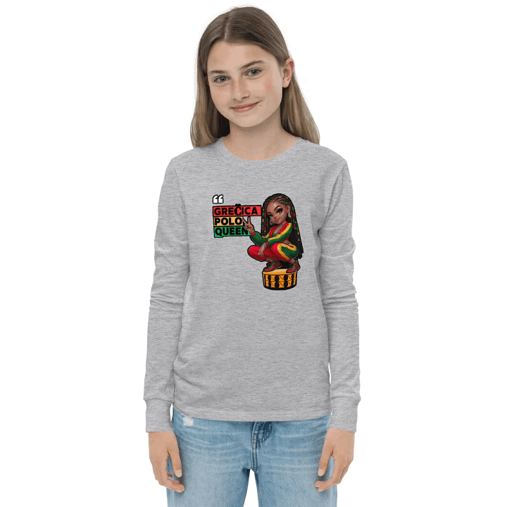 Peaceful Braids Youth Long Sleeve Tee product image (4)