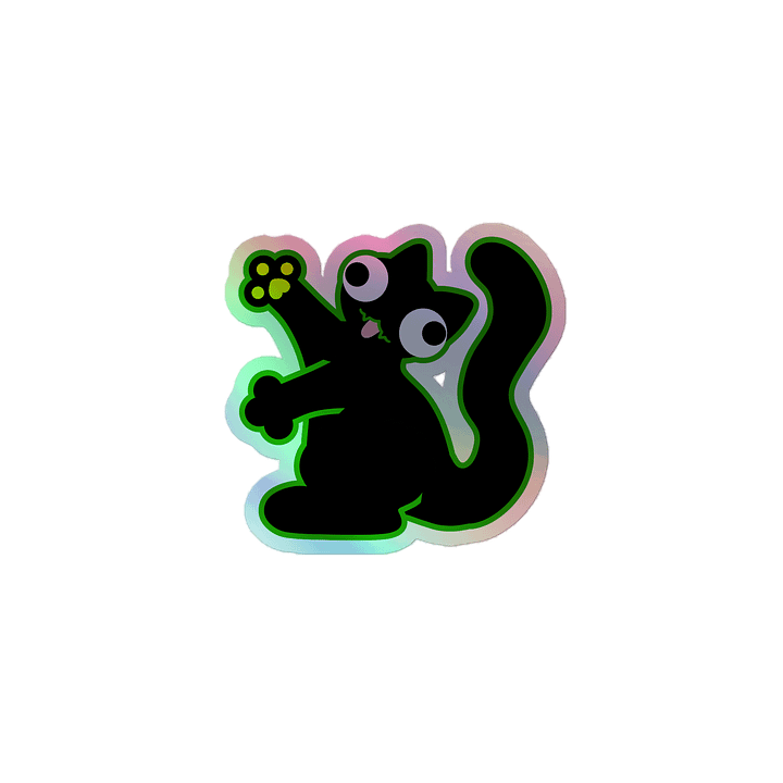Holographic Sticker - Derpcat II product image (1)
