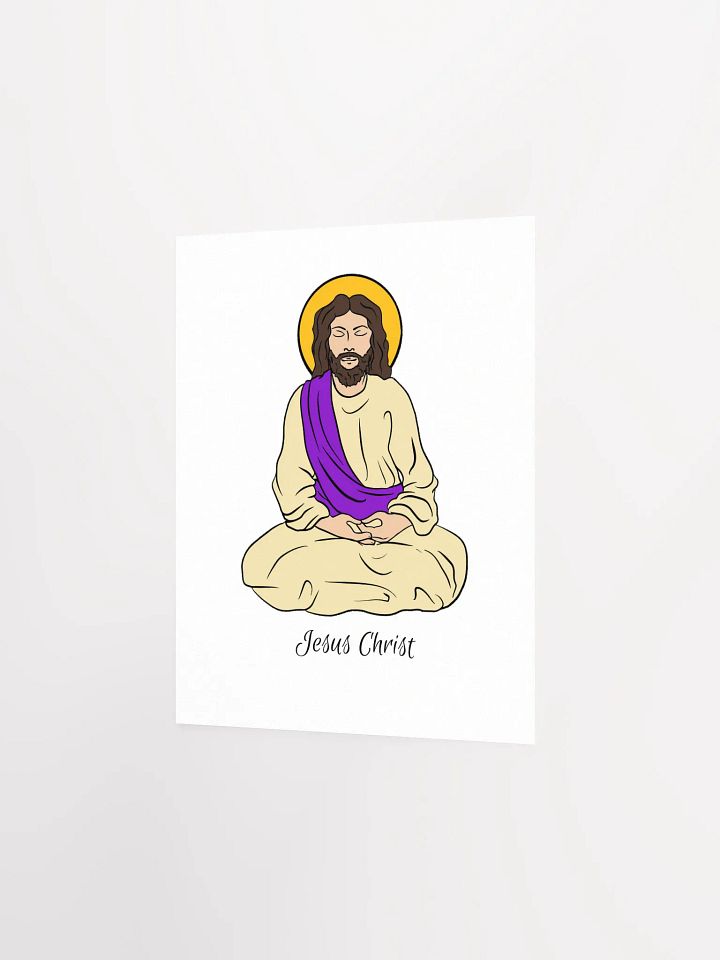 Jesus Meditating 8x10 Print product image (2)