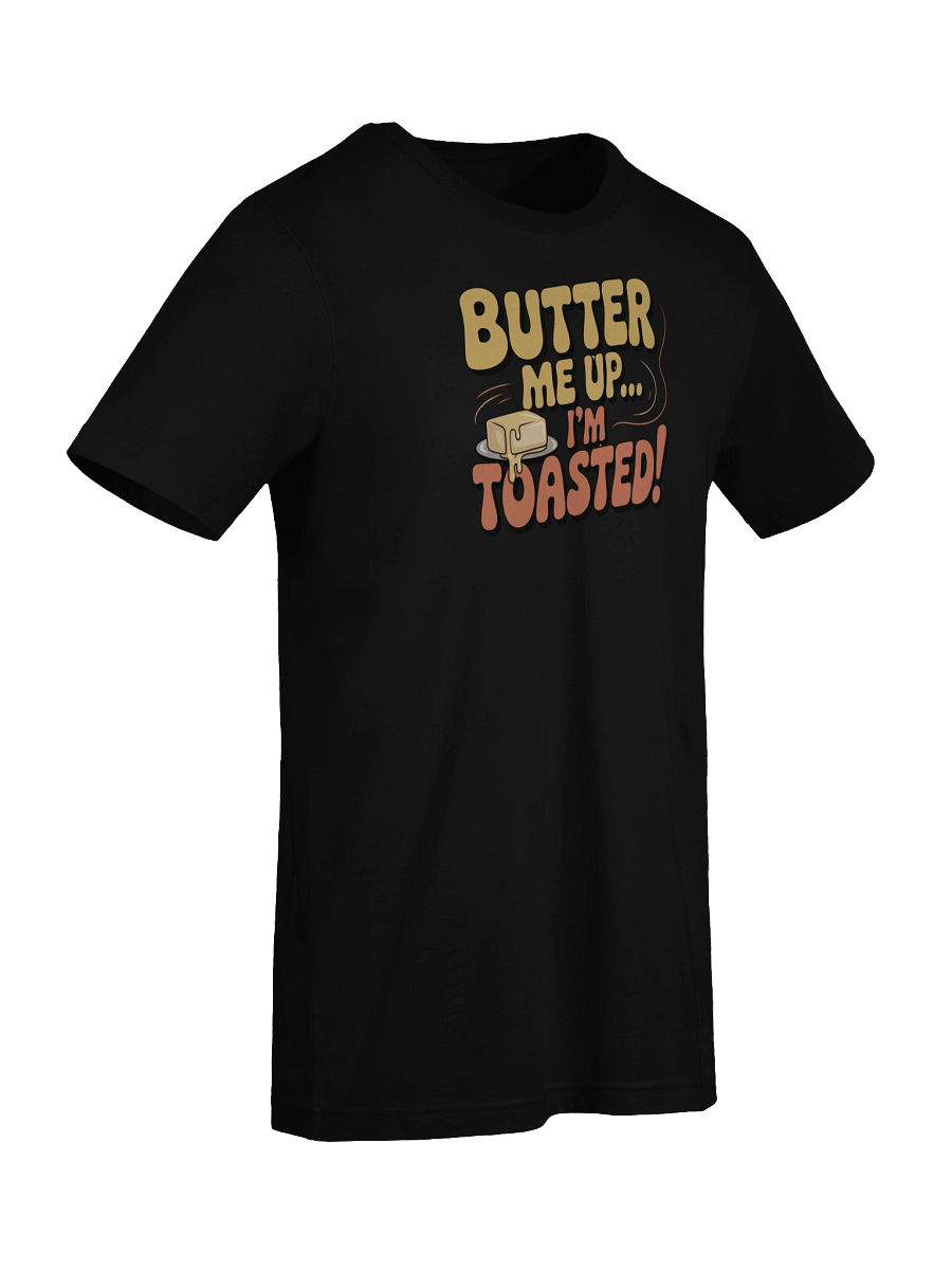 Whimsical Butter Me Up Illustration T-Shirt product image (17)