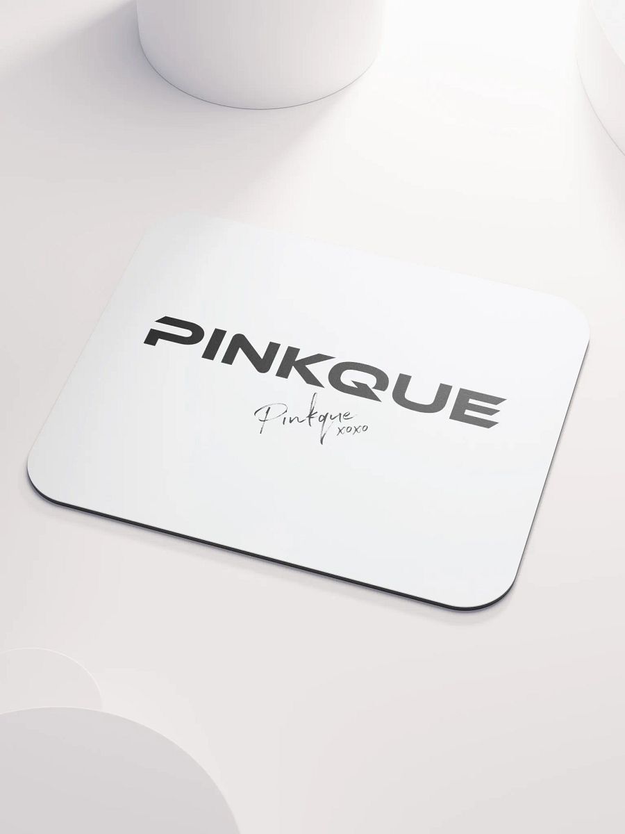SIGNED PINKQUE MOUSE PAD product image (3)