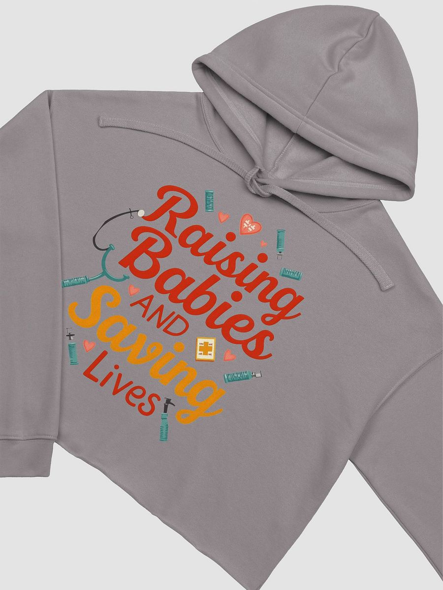 Medical Heroes Crop Hoodie product image (27)
