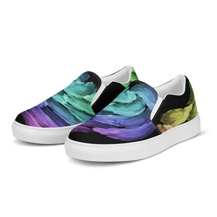 rose wave, slip on canvas shoes product image (2)