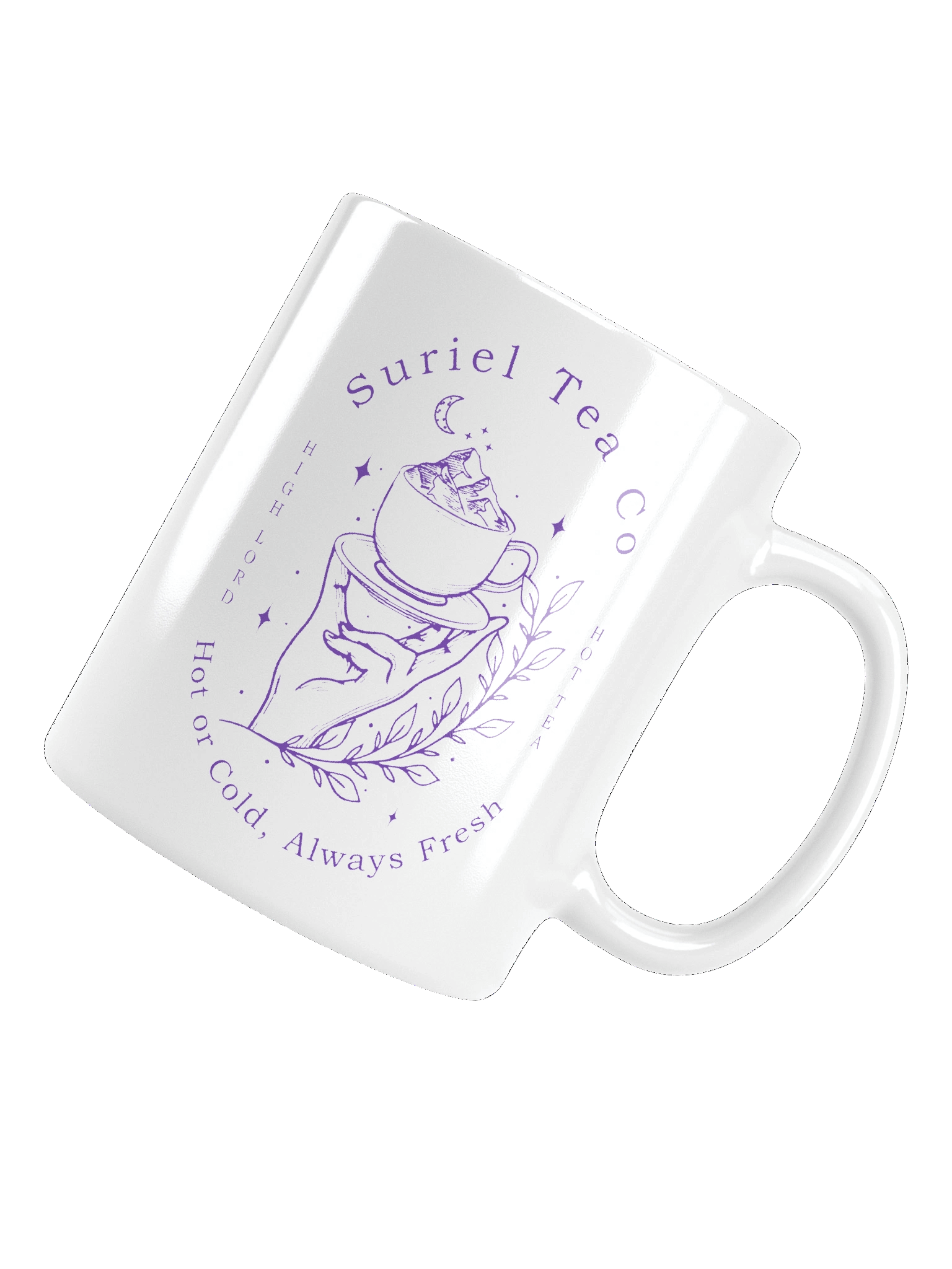 The Suriel Tea Co Suriel Tea Company Spill The Tea Velaris ACOTAR Symbol Classic Coffee Mug 1WH3 product image (5)