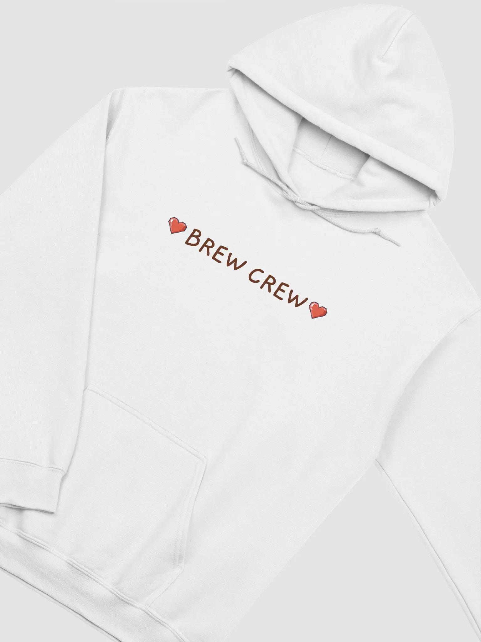 Brew Crew Hearts Hoodie (Light Colors) product image (1)