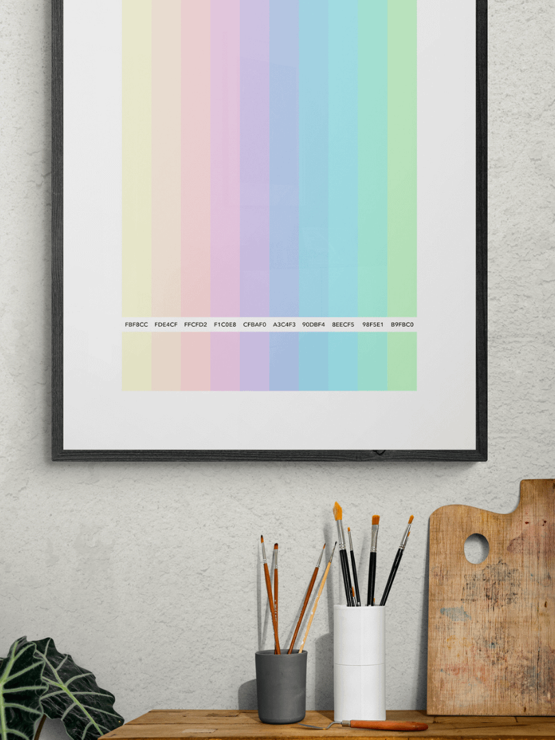 COLOR PALETTE 010 • WALLART DECOR product image (4)