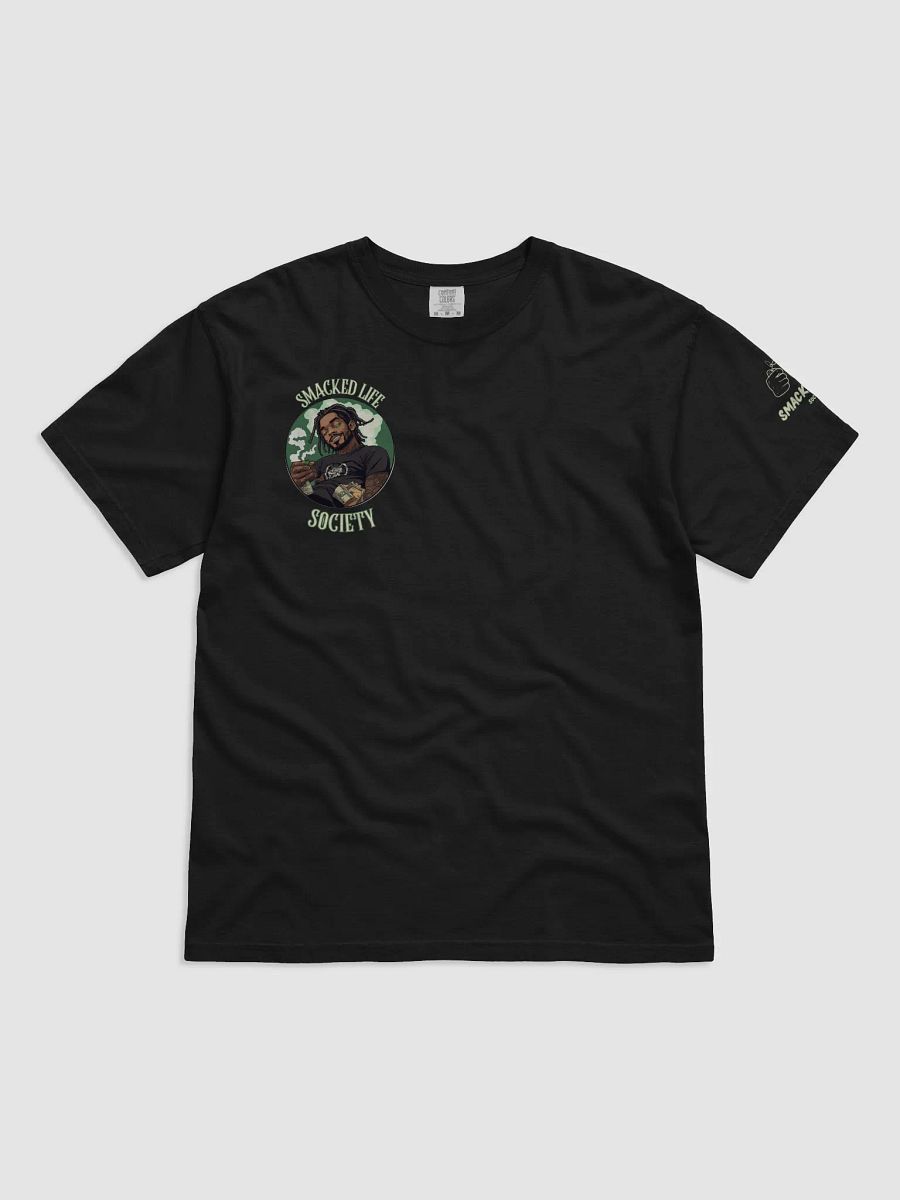 Smacked and Loving It Stoner T-Shirt - Funny Weed Shirt, Cannabis Lover Gift, 420 Apparel, Smoked Out Streetwear product image (3)