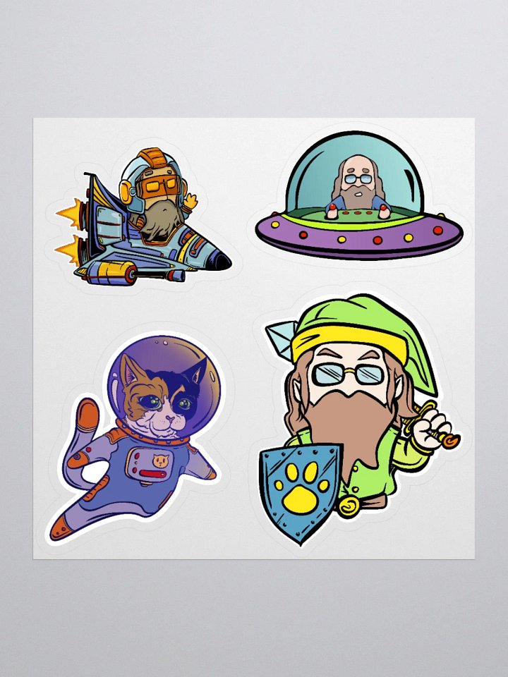Kiss Cut Techie Stickers product image (1)