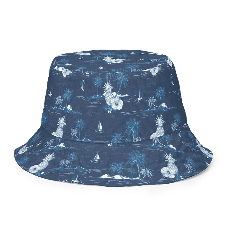 Tropical Island Reversible Bucket Hat product image (2)