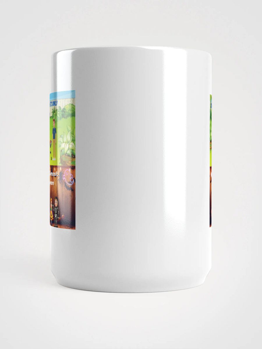Summer vs Halloween Mug 15 oz product image (5)