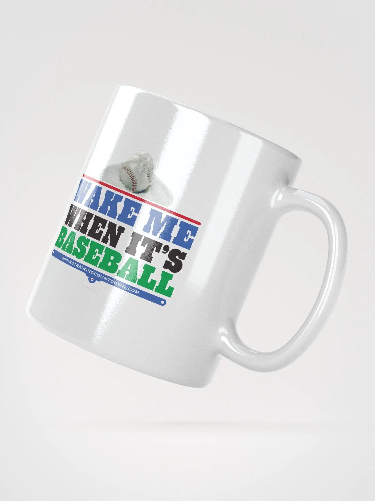 Wake Me When It's Baseball Mug product image (2)