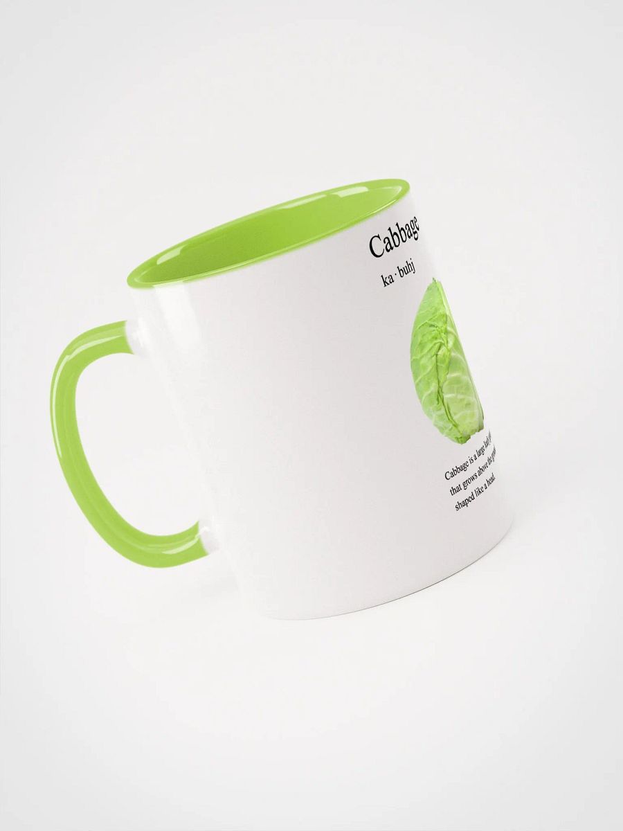 Dictionary Cabbage Ceramic Mug product image (3)