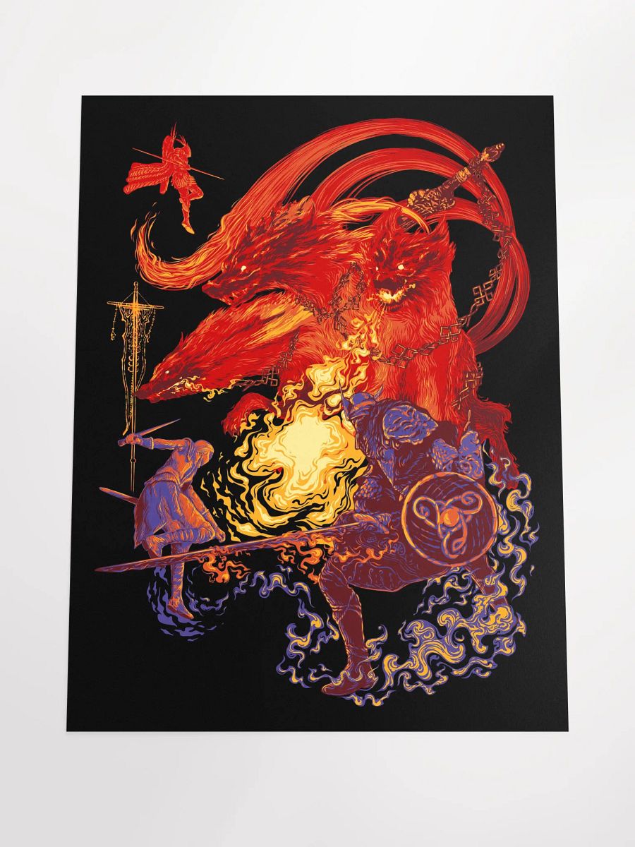 The Burning Howl — Wall Art product image (4)