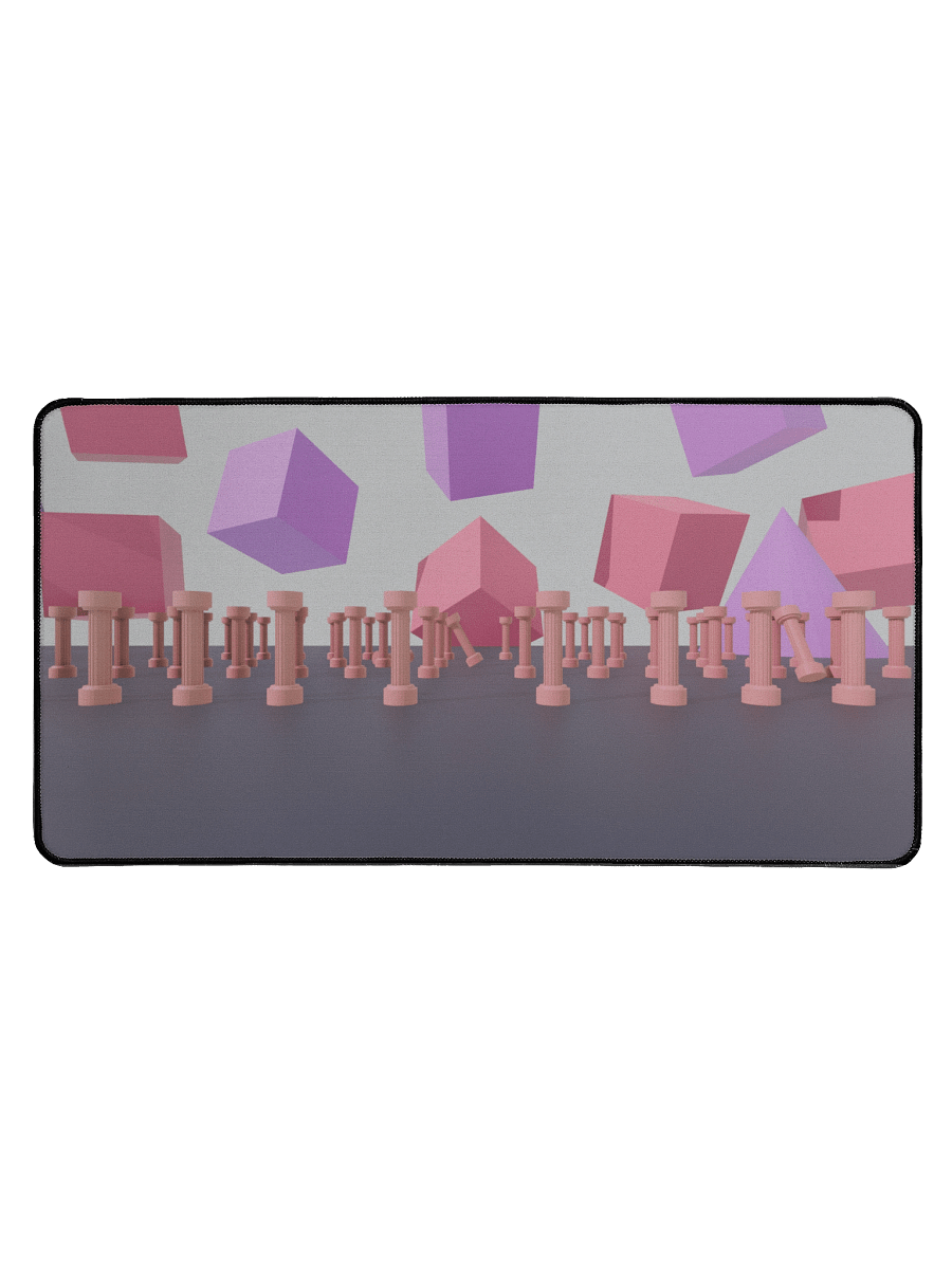 Rat Party Area Desk Mat product image (1)