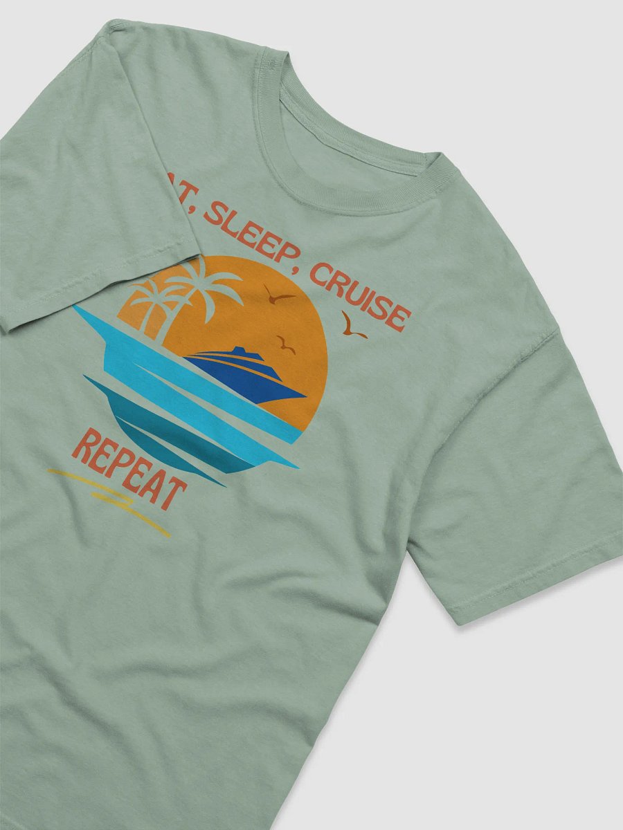 Eat Sleep Cruise Repeat Tee product image (35)