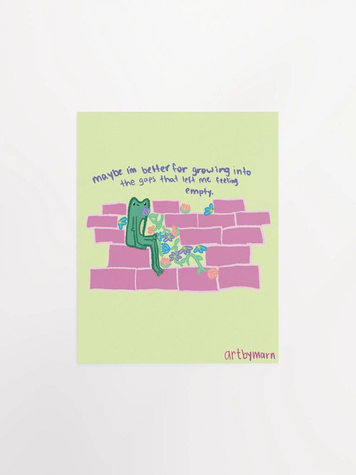 Growing Into The Gaps Poster product image (5)