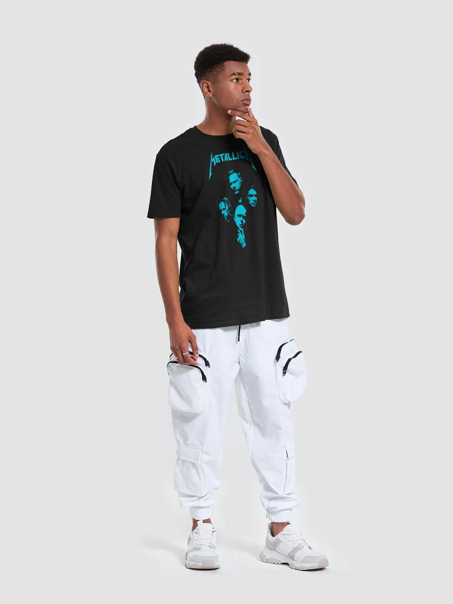Abstract Faces Metallica T-Shirt product image (3)