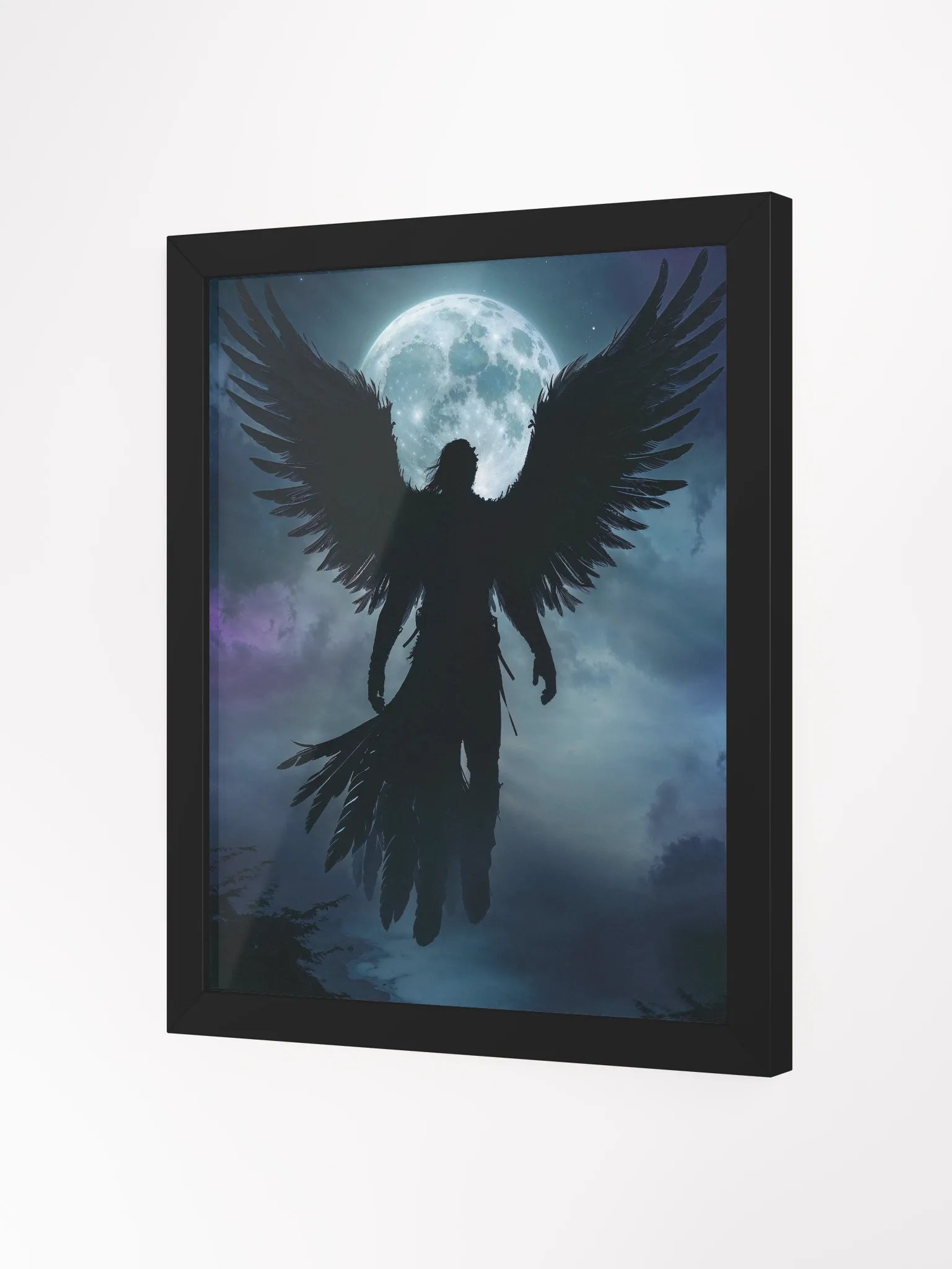 Lunar Descent Framed Print product image (10)