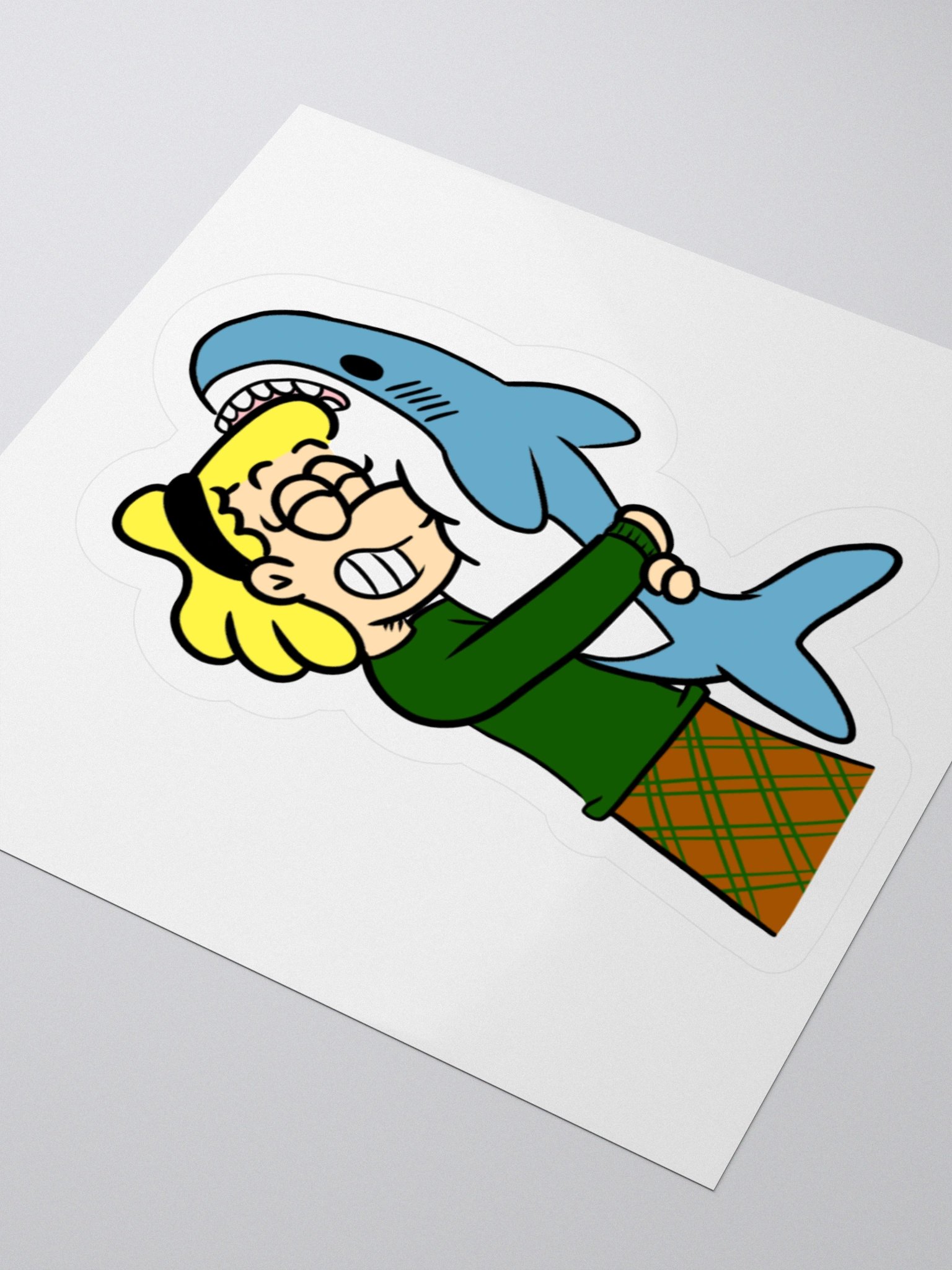 Tiff and Blahaj Sticker product image (9)