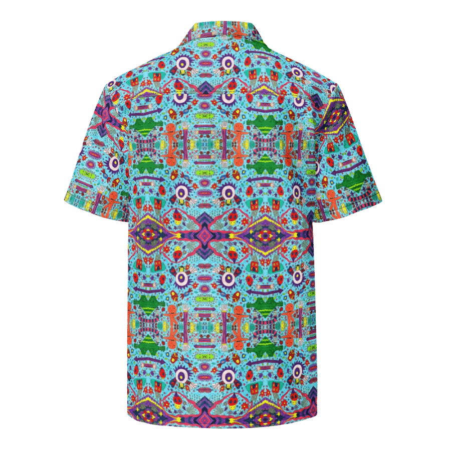 Abstract Doodle Characters Unisex Hawaiian Shirt product image (10)